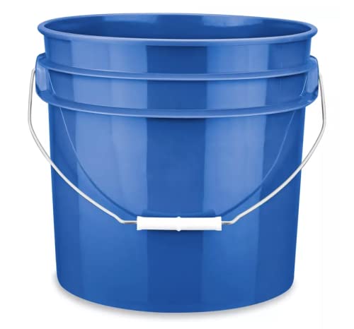 House Naturals 3.5 Gallon Food Grade BPA Free Made in USA containers Bucket Pail with Air-Tight screw on Lid (Pack of 3)