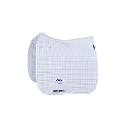 WeatherBeeta Prime Air-Tec Dressage Saddle Pad - color: White, size: Large