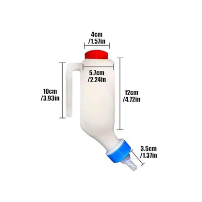 Goat Feeder Bottles Pet Nurse Breeding Equipment - color: 500ml