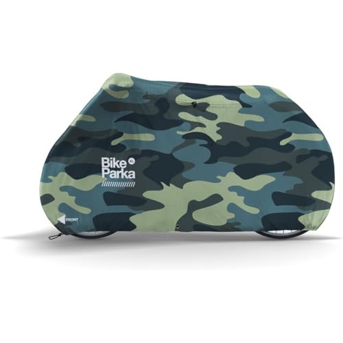 BikeParka XL Waterproof Bicycle Cover (CAMO) - color: Camouflage