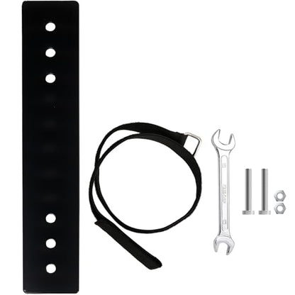 Livestock Stand 9.8 inch Height Adjustable, Goat Stand 5.9 inch Length Adjustable，Metal Livestock Stand Attachment Nose Loop Headpiece, Trimming Stand for Goat & Sheep. | Nose Loop Headpiece for Goat & Sheep, Powder-Coated Steel Trimming Stand for Farm Gr