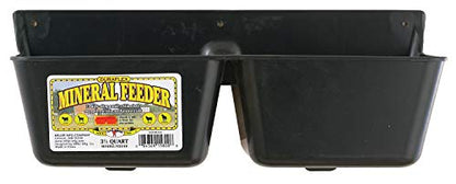 Little Giant Animal Mineral Feeder 3.5 Quart Mineral Feeder (Item No. MF35BLACK)