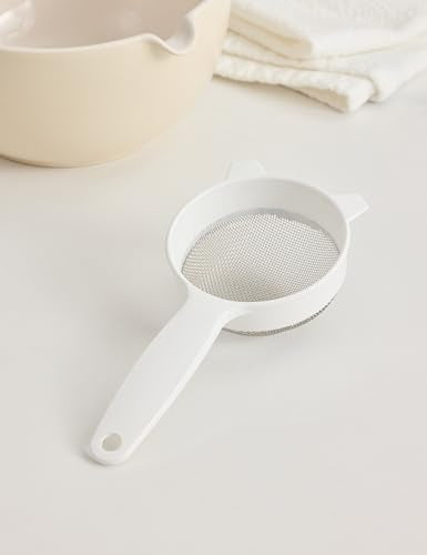 Norpro 2137 Stainless Steel Strainer, 7", White - size: 7"