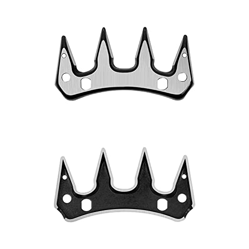 Sheep Clippers Replacement Blades, Professional Stainless Steel Clipper Blades for Thick Coat Animals