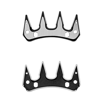 Sheep Clippers Replacement Blades, Professional Stainless Steel Clipper Blades for Thick Coat Animals