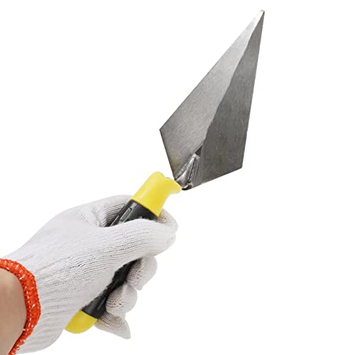 8-Piece Masonry Hand Tool Set Includes Finishing Trowel, Gauging Trowel, Pointing Trowel，etc…