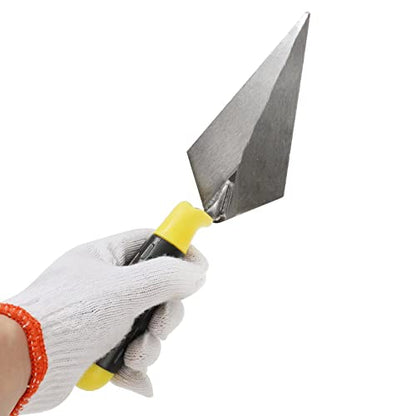 8-Piece Masonry Hand Tool Set Includes Finishing Trowel, Gauging Trowel, Pointing Trowel，etc…