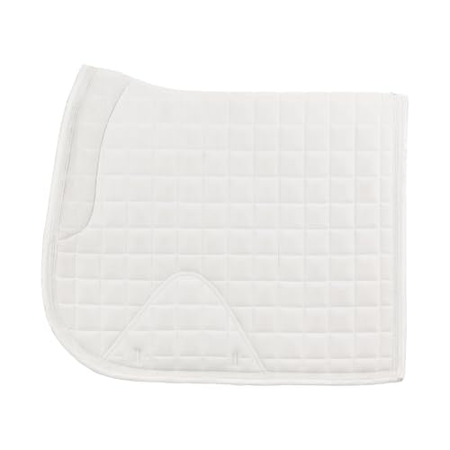 Equinavia Copenhagen Stay Put Dressage Saddle Pad - color: White, size: Horse