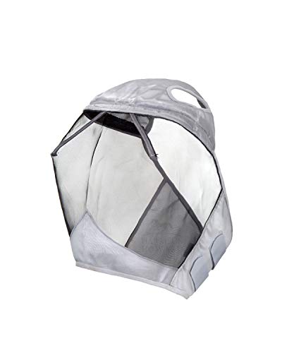 Harrison Howard CareMaster Horse Fly Mask Standard Silver/Black Retro Large Full Size - color: Silver/Black, size: Full (Large)