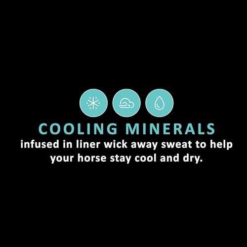 Professional's Choice 2XCOOL Cinch | Cooling Minerals Infused in Liner | V-Shaped Design for Pressure Distribution | Extra Padding to Prevent Pinching | Honeycomb Silicone Soft Grip - color: Chocolate, size: 36"
