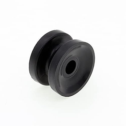 20Pcs Black Circular Ring Corner Post Electric Fence Insulator
