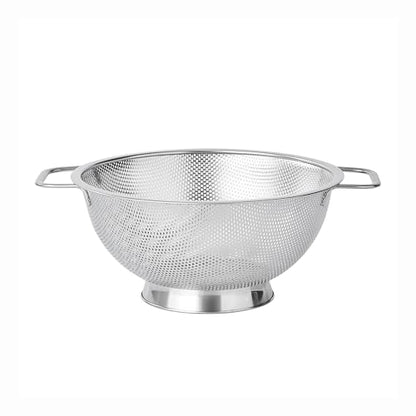 Fox Run Stainless Steel Colander, Medium 3 Quart Pasta Strainer - size: 3 Quart, Standard