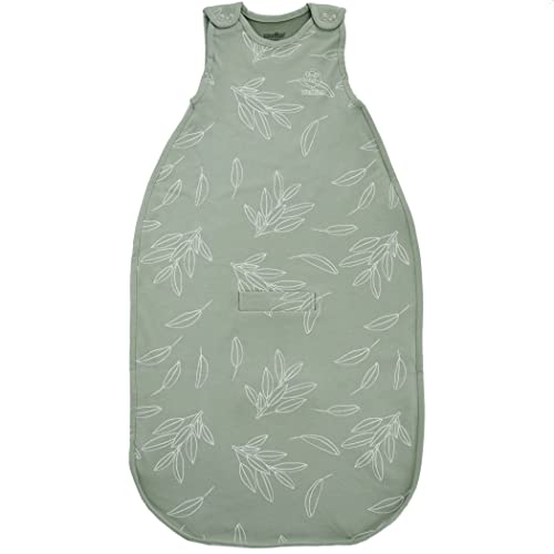 Woolino 4 Season Ultimate Baby Sleep Sack – Merino Wool Baby Sleeping Bag, Organic Cotton Outer, Temperature Regulating Wearable Blanket, All Season, 2 Months–2 Years - Sage - color: Sage