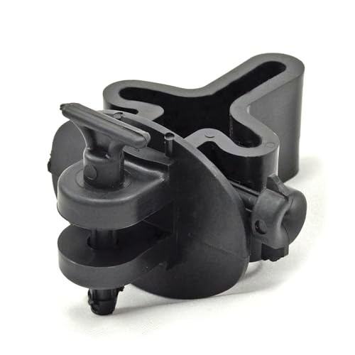 2-Pin T-Post Insulator (Black) - color: Black