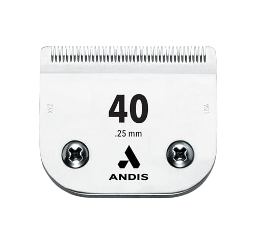 Andis 64076 UltraEdge Detachable Blade, Size 40, 1/100in Ultra-Close Cut - style: 40 Blade (Pack of 1)