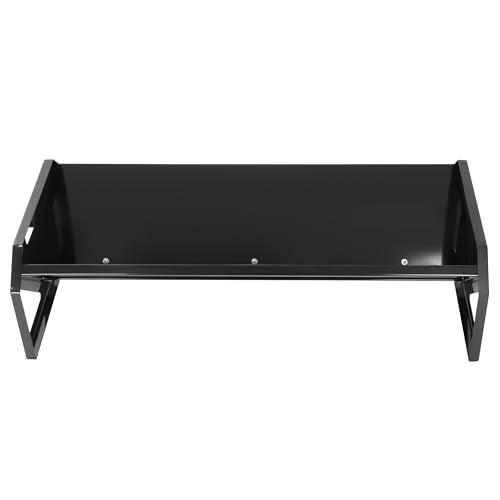 Livestock Feeding Trough 22 Gallon Capacity 45" Hay Feeder Heavy - color: Black