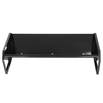 Livestock Feeding Trough 22 Gallon Capacity 45" Hay Feeder Heavy - color: Black
