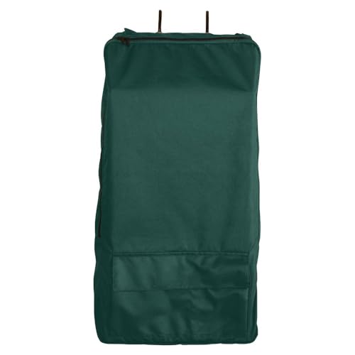 Schneiders 3 Hook Portable Tack Rack Case II | 600 Denier Polyester with Teflon Coating | Holds Halters & Bridles for Shows - color: Green