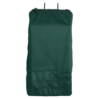 Schneiders 3 Hook Portable Tack Rack Case II | 600 Denier Polyester with Teflon Coating | Holds Halters & Bridles for Shows - color: Green