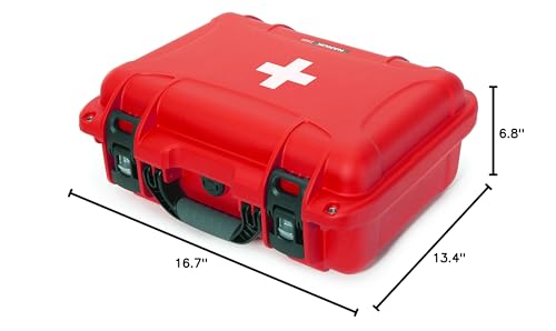 Nanuk 920 Waterproof First Aid Case Bundle with Lid Organizer Accessories