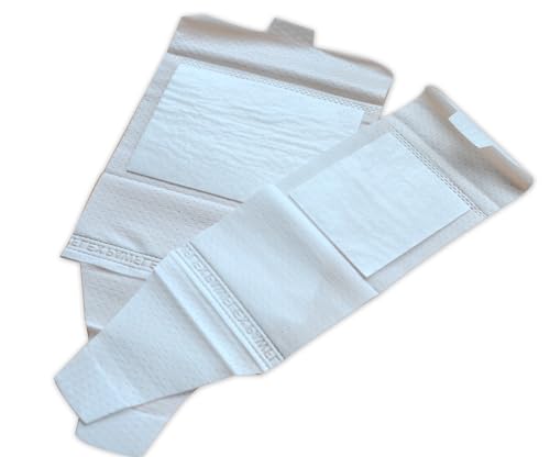 PawFlex Basic Leg Bandages for Dogs, Cats, Pets -First- aid Non Adhesive Fur Friendly, Soft Stretch Wound Care, hot Spots, Fungus, Adjustable Fastening Strap Value Pack (Medium 12-Pack) - size: Medium 12-Pack