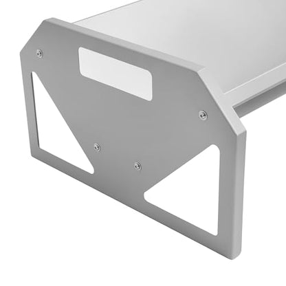 Livestock Feeding Trough 22 Gallon Capacity 45" Hay Feeder Heavy - color: Silvery