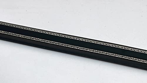 Bird Barrier Bird-Shock Flex-Track – 50ft Low Profile Electrified Track Bird Deterrent – Flexible PVC Strips with Stainless Steel Braid – Bird Repellent for Roofs, Parapets, Ledges - Black - color: Black