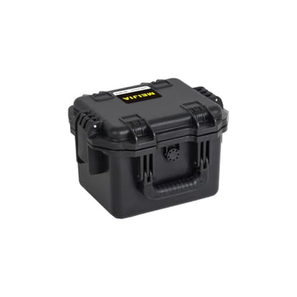 MEIJIA Premium Waterproof Hard Compact Camera Case,Hard Protective Case with customizable fit foam,Full Protection with Light&Convenient Design,Elegant Black (11.8"x9.82"x7.75") - size: 11.8"x9.82"x7.75"