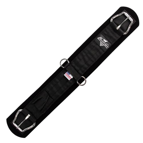 Professional's Choice SMX Horse Western Cinch - color: Black, size: 30"