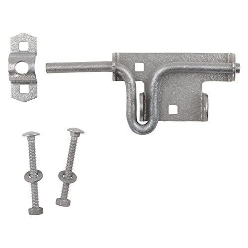 National Hardware N262-147 V1134 Sliding Bolt Door and Gate Latch in Galvanized,0