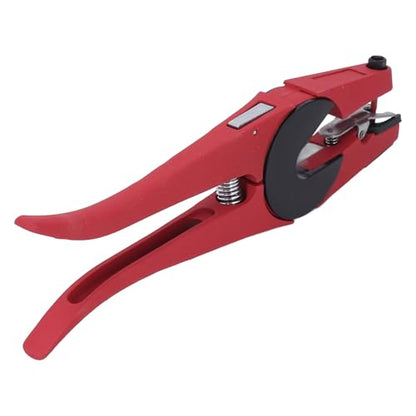 Generic Livestock Ear Tag Applicator, Heavy Duty Zinc Alloy Stainless Steel Ear Tag Pliers with Locking Button and High Tensile Spring, for Cattle Pigs Sheep Goats