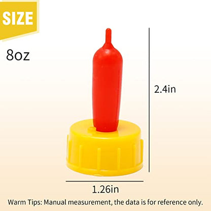 15 Pack Nipple for Goats Lamb Teat Feeder Sheep Goat Lamb Milk Drink Nipples Soft Rubber Pacifier for Small Animal Nursing Lambs and Goat Kids