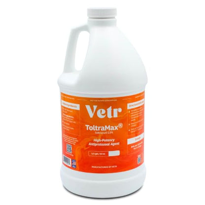 Toltrazuril 2.5% for Horses, Dogs, Cats, 1/2 Gallon, For Non-food chain animals - size: 2.5% Strength | 1/2 Gallon