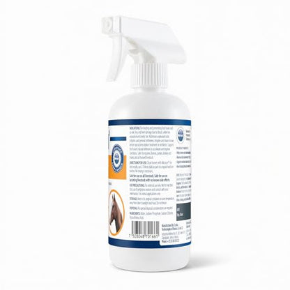Microcyn Livestock Hoof Care Spray – 16 oz HOCl-Based Hoof Cleanser – Supports Healthy Hoof Condition & Moisture Balance – For Horses, Ponies, Donkeys & Farm Animals.