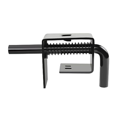 Trailer Gate Spring Latch,Anti-Rust Black Coating,Strong Steel,1Pc