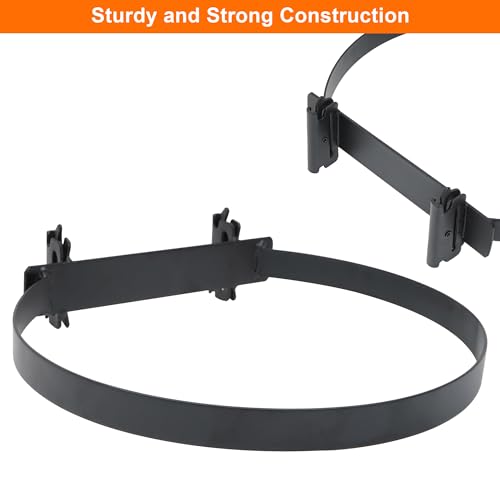 5 Gallon Bucket Holder for E Track, Wall Mount | Heavy Duty, Buckets Hanger, E Track Accessories, For Enclosed Trailer, Workshop and Garage