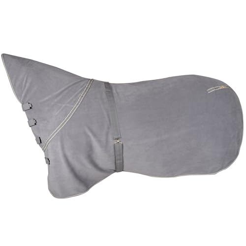 Classic Equine Econo Polar Fleece Cooler Blanket Grey M - size: M