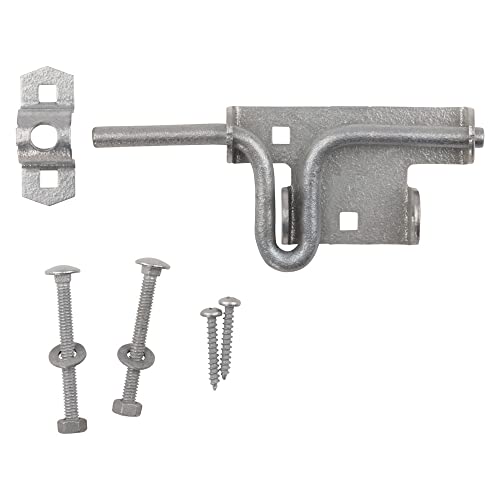 National Hardware N262-147 V1134 Sliding Bolt Door and Gate Latch in Galvanized,0
