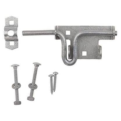 National Hardware N262-147 V1134 Sliding Bolt Door and Gate Latch in Galvanized,0