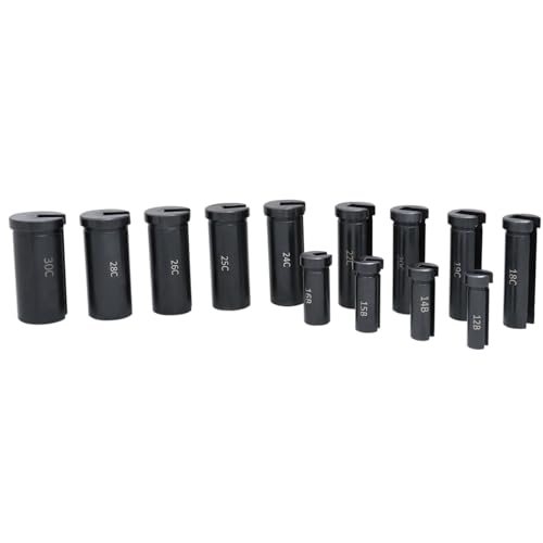 Accusize Industrial Tools No.70 Metric Hss Keyway Broach Set, 4 mm, 5 mm, 6 mm and 8 mm Keyway Size, Style B and C, 5100-0070
