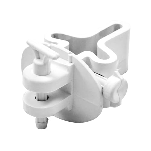 2-Pin T-Post Insulator (White) - color: White