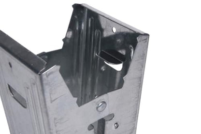 Century Drill & Tool 72990 Saw Horse Brackets | 400lbs weight capacity, Rust-resistant coating, Galvanized metal brackets, For use with standard 2x4 lumber - size: Set of 2