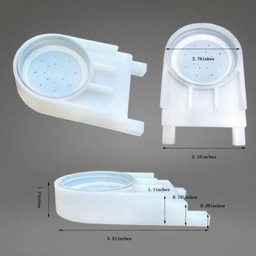 Bee Hive Feeder, White Entrance Feeder with Aluminum Lid, 4-Pack