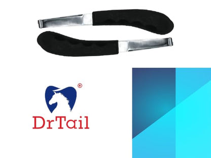 Regular Hoof Knife for Horses – Farrier Tool with Plastic Grip – Hoof Trimming Knife for Equine Care & Veterinary Use (Left Hand) (Regular-Blade - LH) (Regular Blade) - style: Regular Blade - LH