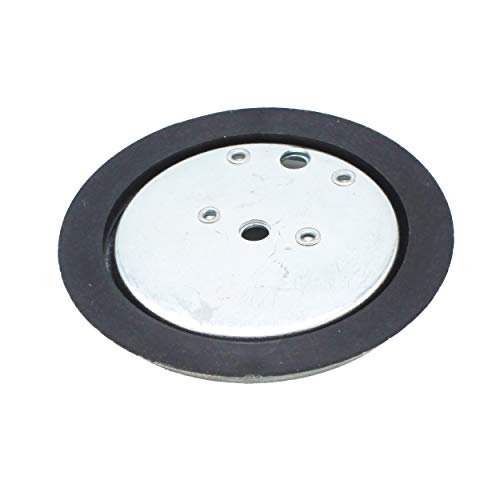 X-Haibei 12 Pack Heavy Duty D Rings Tie Down Anchor Floor Flush Surface Mount 1200 LBS with 4 Inch Bases for Cargo Trailers Trucks RV Campers Vans Boats