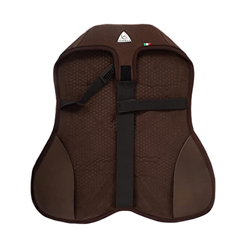 ACAVALLO Seat Saver Jump Gel Out 10mm Gel Thickness - color: Brown, size: Large