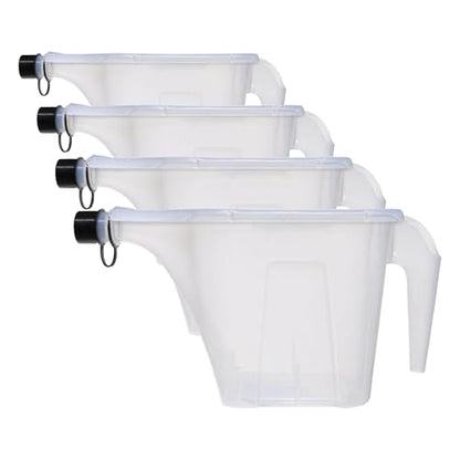 More Birds 3N1 Bird Seed Super Tote and Storage,5 lb Seed Capacity,(Pack of 4) - size: 5 lb. (Pack of 4)