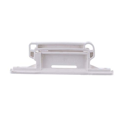 25-Pack Electric Fence Wood Post Poly Tape Insulators, White - color: White