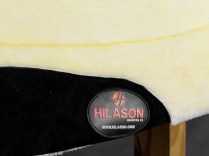 HILASON Western Endurance All Purpose Horse Fleece Saddle Pad - color: White