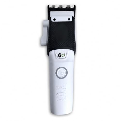 TPOB Professional Barber Hair Clippers (White) - color: White